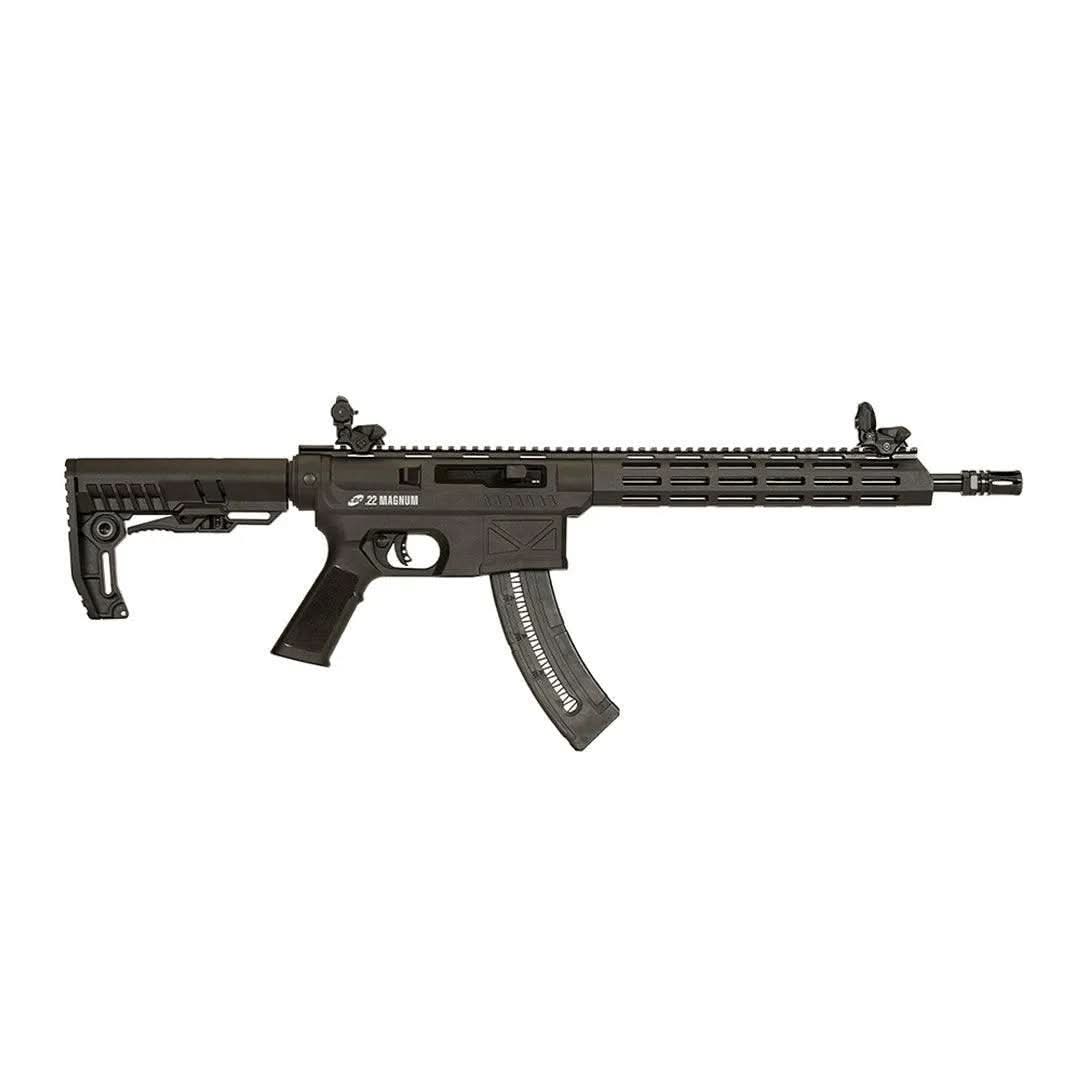 Rifle CBC 7022 Delta 22WMR 14,5″ 25T Preto PT