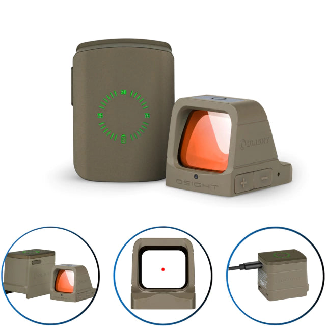 Osight Red Dot X 22x24 3 MOA FDE