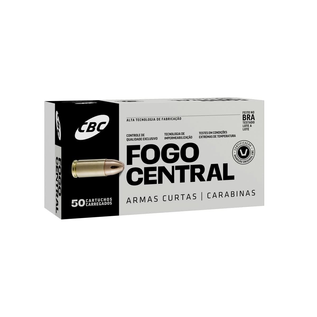 Munição CBC .380 Auto ETOG 95gr TREINA (50un)