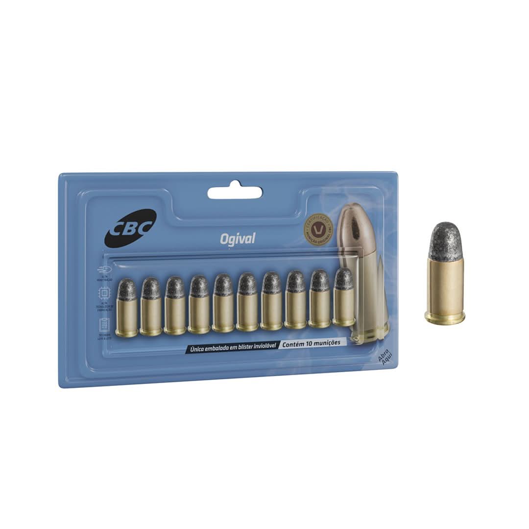 Munição CBC 32 S&W Curto CHOG 85gr (10un)