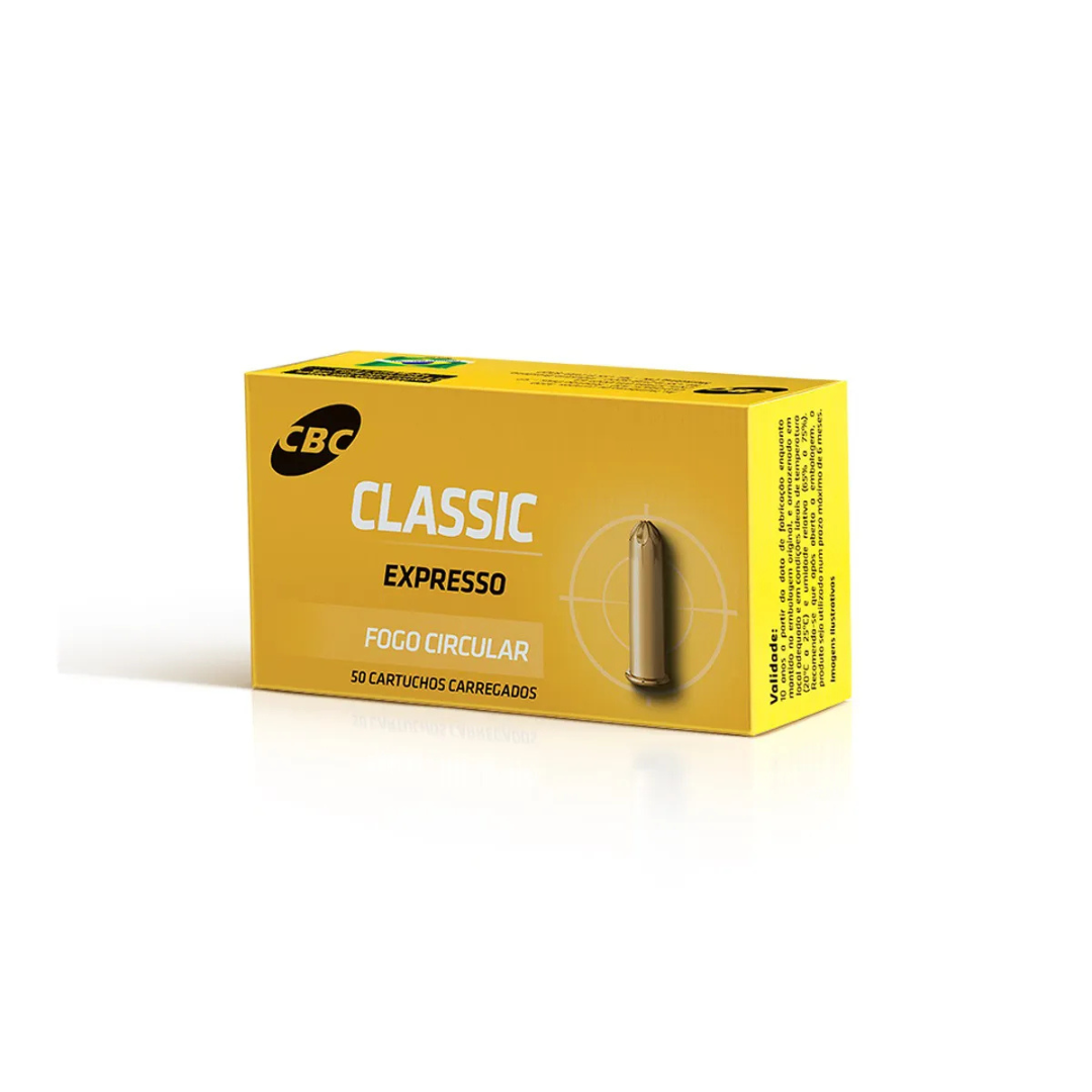 Munição CBC Classic Expresso .22 LR - Caixa c/50