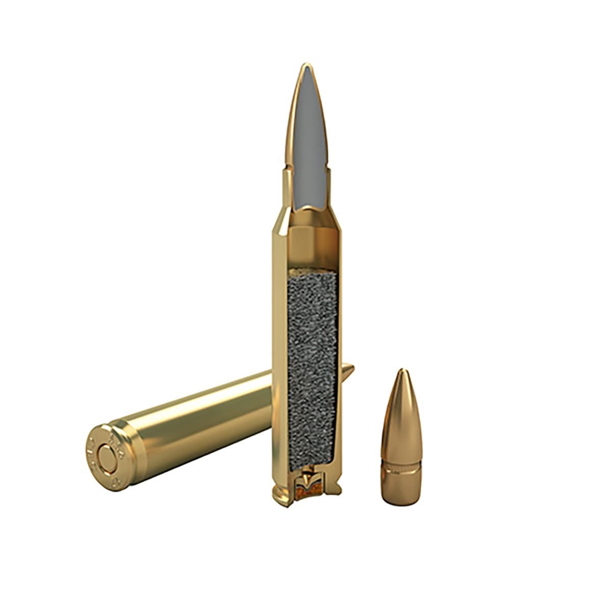 Munição CBC 556×45 M193 Comum (50un)