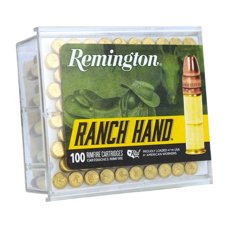 Munição Remington Ranch Hand .22 LR 38GR LHP C/100 UN