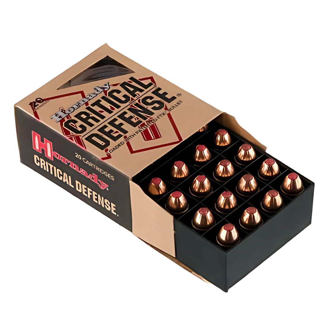 Munição Hornady Critical Defense .40 S&W FTX 165gr