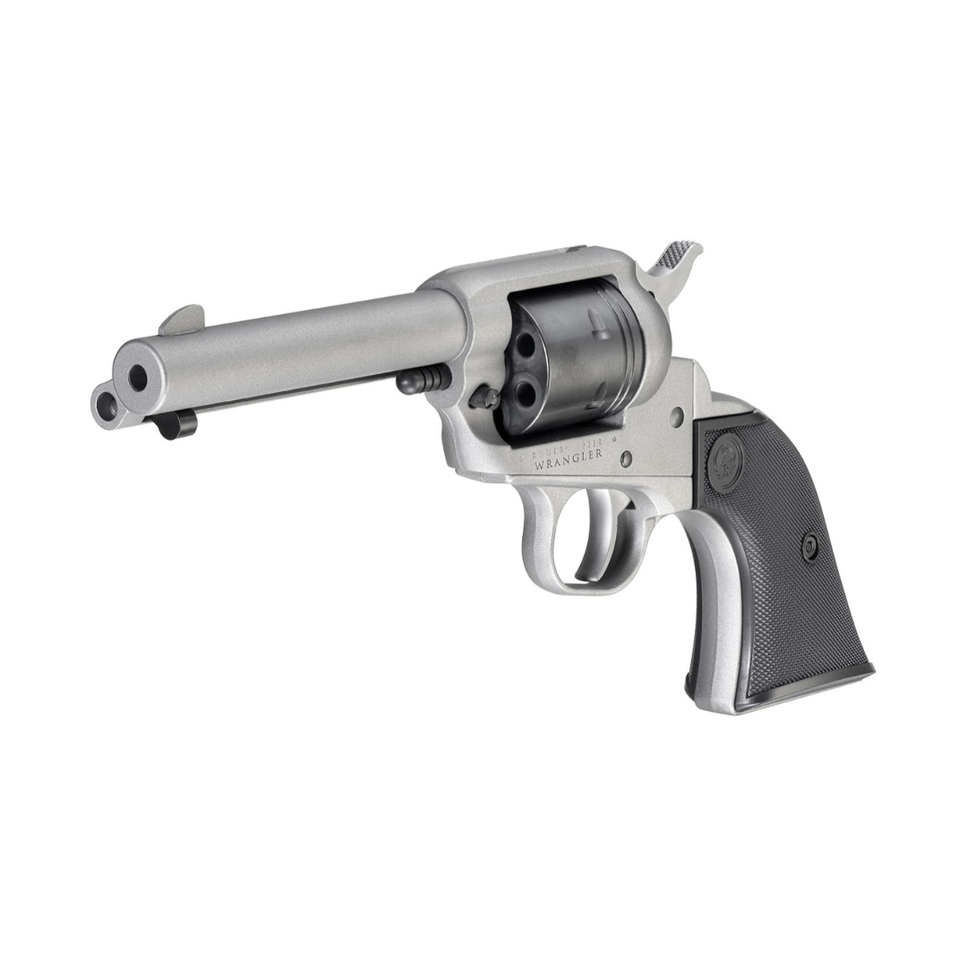 Revólver Ruger Wrangler .22LR Silver