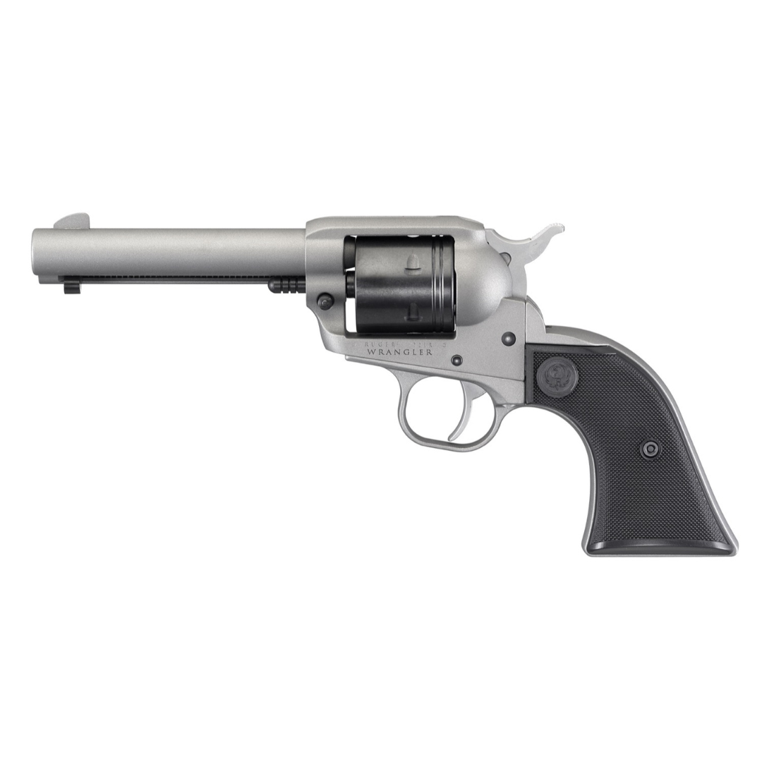 Revólver Ruger Wrangler .22LR Silver